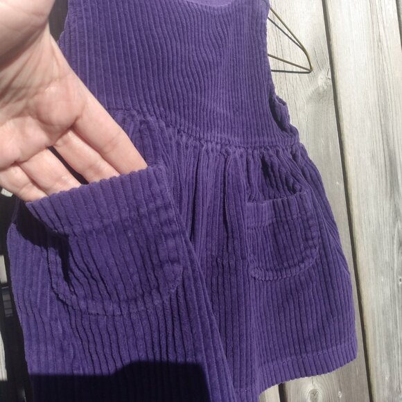 Vintage Baby Corduroy Dress PLEASE MUM Sleeveless Jumper - Picture 8 of 13